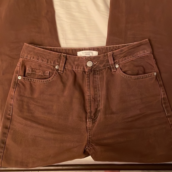 Brown Dynamite Jeans - Picture 2 of 4